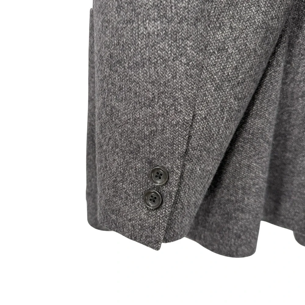 IBIZA Mens 46L Wool Cashmere‎ Blend Blazer Jacket Gray